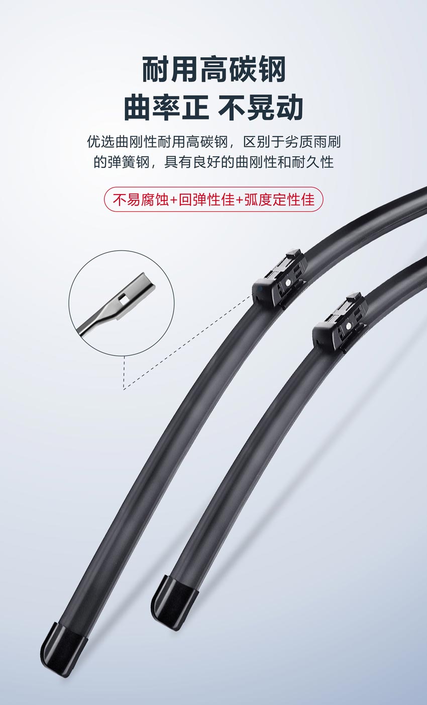 批发定制无骨专用雨刷片-1 